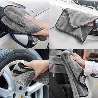 Toalla De Microfibra Para Lavar Coche Accesorios De Limpieza Super Absorbente Toalla De Auto Premium Para Secado Una Vez - details 5