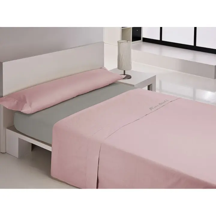 Pierre Cardin - Juego de Sábanas Pierre Cardin CORALINA FORESTA PO Rosa Cama de 90 - 1