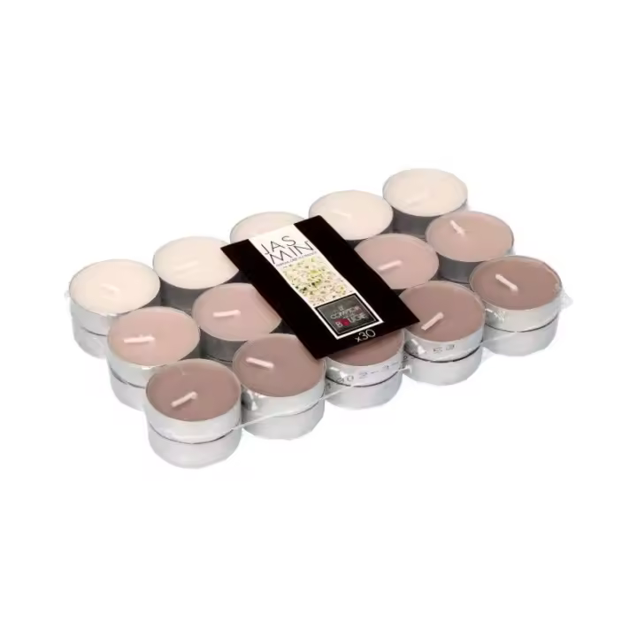 Pack 30 Velas Jazmin - Aroma Relajante - 1