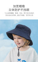Sombrero De Verano Para Niños Y Niñas Con Gran Sombrilla Transpirable Y Suave Para Exterior UV Protección Para Pescar Y Playa - details 2