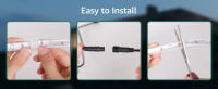 Aigostar Tira LED Solar Exterior 10M con Control Remoto - details 4