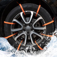 Cadenas De Nieve Para Coche 10/20Pcs Invierno Antideslizantes Cadenas Para Llantas De Neumáticos Emergencia Doble Ranura Resistente a La Nieve - details 7