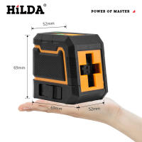 Nivel De Láser HILDA 2 Líneas Auto-Nivelado Horizontal Y Vertical Rayo De Láser Verde Potente Para Construcción Y Jardinería - details 3