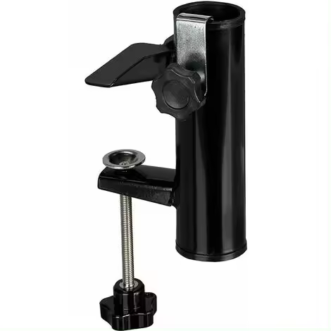 Soporte para sombrilla de balcón, clip de fijación para sombrilla de jardín, clip para soporte de sombrilla de balcón para mesa de comedor, soporte decorativo para sombrilla - 1