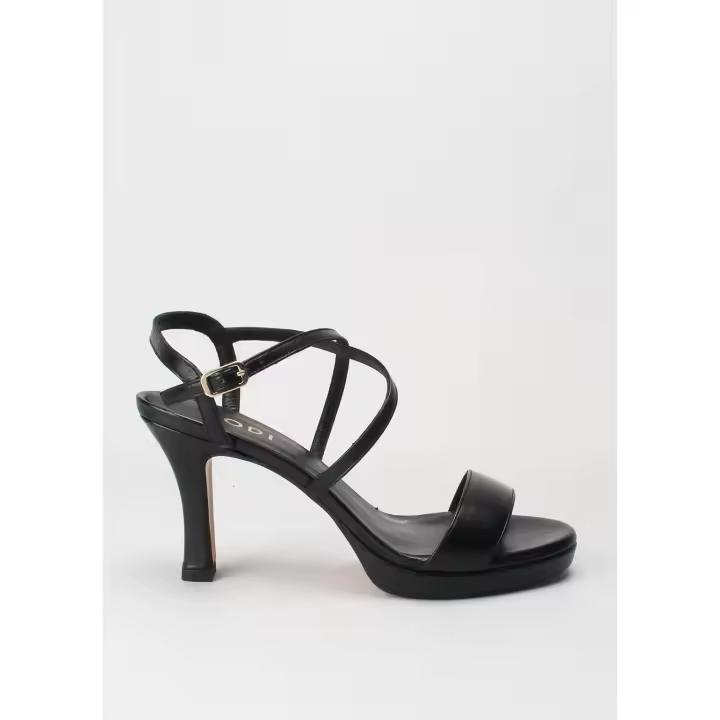 sandalia plataforma dubay negro LODI - 1