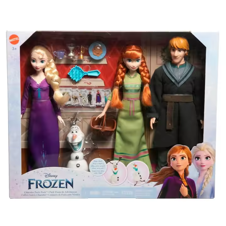 Pack 4 Muñecas Frozen y Accesorios. - 1