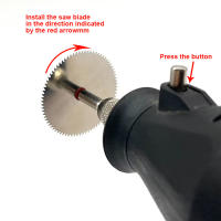 6Pcs Disco Circular Mini Para Torno Eléctrico Corte Y Pulido De Metal Y Madera Herramienta De Corte Para Dremel Y Rotación - details 4