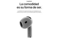 Auriculares Inalámbricos Apple AirPods 4 , Bluetooth 5.3, Chip H2, Audio Espacial y Estuche de Carga USB-C, hasta 30 Horas de Batería, Resistentes al Agua y Sudor - details 6