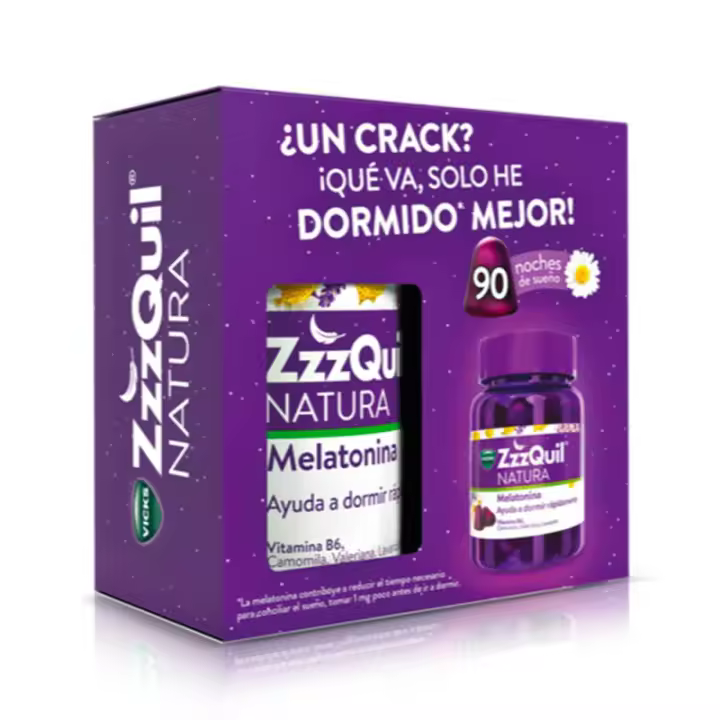 ZzzQuil NATURA Frutos del Bosque 90 unidades - 1