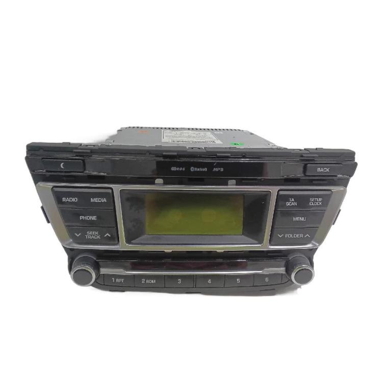 Audio system / radio cd compatible with hyundai i20 1.3 84cv 61kw 2014 (oem/iam: 96170c8050sdh)