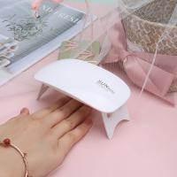 Lámpara De Secado De Uñas Mini USB Con Interfaz De Doble Uso Lámpara De Pastelillo Plegable Para Uñas LED Material PP - details 5