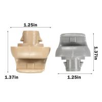 Gancho De Visera Solar Para Coche 88217S01A01ZA Universal Duradero Fácil Instalación Compatible Con Toyota Accesorio De Automóvil - details 1