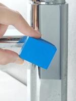 1pc Esponja De Diamante Para Limpieza De Espejos Y Puertas De Baño Elimina La Suciedad Con Magia Cepillo De Limpieza Para Espejos - details 4