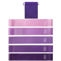 5pcs Bandas De Resistencia Elásticas Para Fitness Pilates Crossfit Ejercicio En Gimnasio Entrenamiento En Casa Yoga Deporte Bandas De Estiramiento - details 7