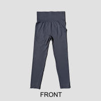 Pantalones De Yoga De Mujer De Cintura Alta Sin Costuras Talla Elástica Leggings Deportivos Para Gimnasio Y Correr En Color Sólido - details 14