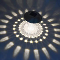 2pcs Luz Solar Exterior Decorativa Impermeable Para Jardín Villa Luz De Suelo Para Ambiente De Casa Decoración De Jardín - details 4