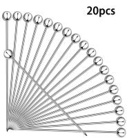 Puntas De Cóctel De Acero Inoxidable Reutilizables Y Limpiables Metálicas Para Bebidas 4.3 Pulgadas Skewers De Cóctel - details 7