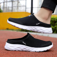 Nuevos Sandalias De Medio Tobillo Para Hombres Tenis De Malla Transpirable Zapatos De Playa Casuales Zapatillas De Verano De Lona Slip on Antideslizantes Tamaño True Fit - details 12