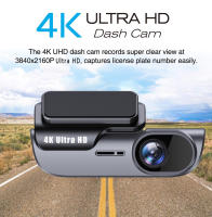 Cámara DVR De Coche UHD 4K 3840x2160P Con WIFI Grabador De Video De Conducción Monitor Nocturno Black Box 24 Horas Vigilancia - details 1