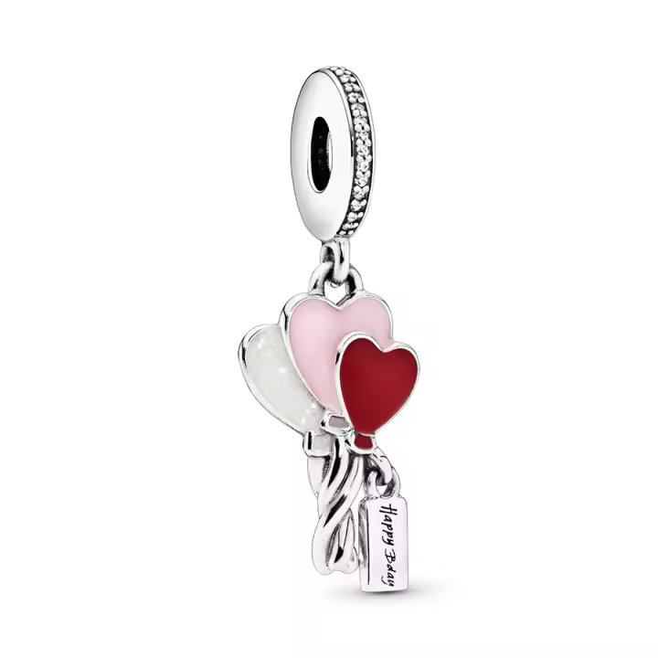 Pandora Dia de la Madre Joyería Charms Globos de Corazón 798076CZ , para Mujer - 1