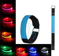 Armband LED De Batería Para Deportes Al Aire Libre Luz De Seguridad Para Correr De Noche En La Mano Rodilla Y Pies Verde Azul Rojo - details 0