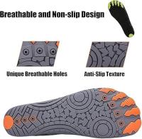 Zapatos acuaticos para hombre y Mujer, zapatillas transables de seco rápido para Nación, senderismo, Agua de Mar y Río, Unisex - details 5