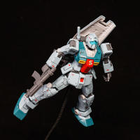 Kit De Modelado Gaoke Xingdong HG 1/144 GTO RGM-79Jim Figura De Acción Robot Assembly Modelo De Plástico Regalo De Navidad Para Adolescentes Y Adultos - details 3