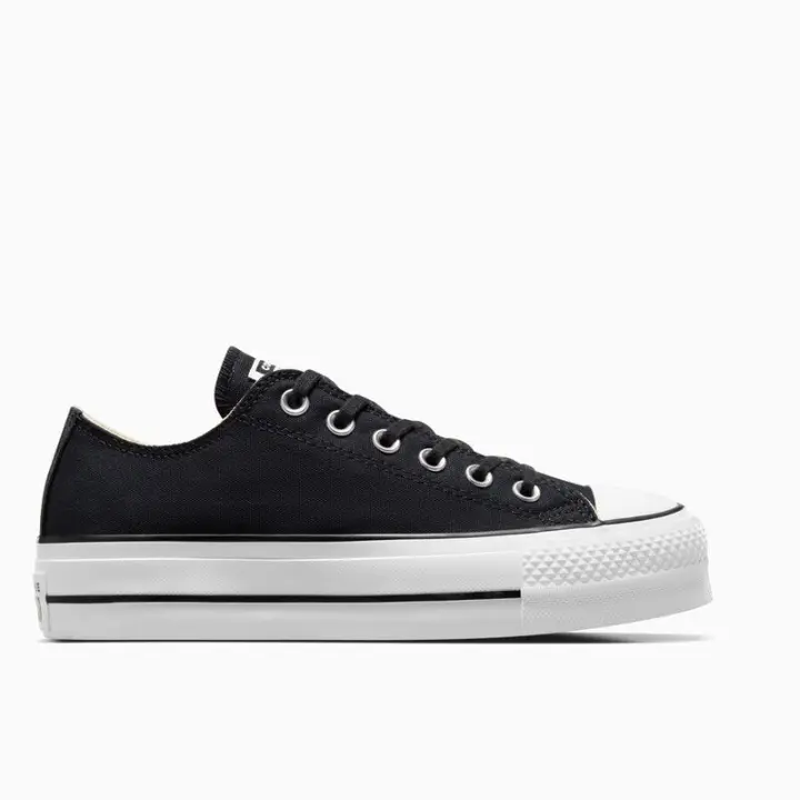 Zapatillas Negras Converse Chuck Taylor All Star Platform Canvas - 1