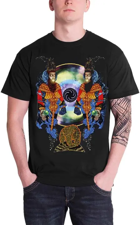 Mastodon-camiseta negra oficial para hombre, cubierta de álbum, grieta the Skye, nueva - 1