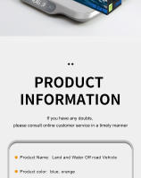 JJRC Q156 4WD 2.4G Coche De RC Acuático Y Terrestre Para Niños Juguetes Regalos Impermeable Con Control Remoto Para Deportes Y Juegos - details 18