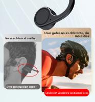 Auriculares De Conducción Ósea Lenovo X4 Bluetooth 5.3 Inalámbricos Resistentes Al Agua Estéreo Con Micrófono Para Deporte - details 10