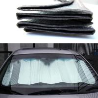 1Pcs Visera De Parabrisas Para Coche Plegable Protección UV Cubierta De Sombra Para Ventanas Frontales Y Traseras Bloqueo De Sol Para Parabrisas - details 1