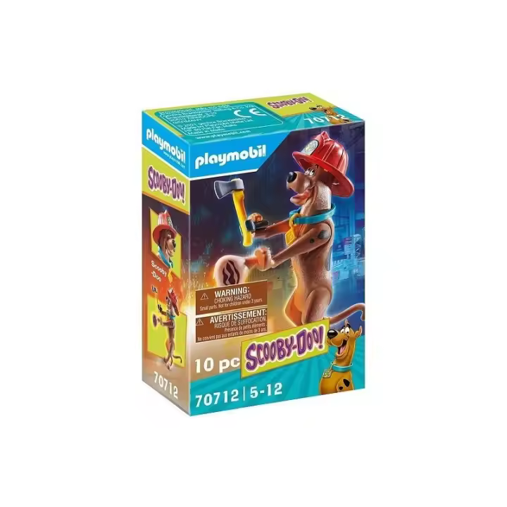 Playobil 70712 Scooby-Doo! Figura coleccionable Bombero 21P70712 - 1