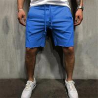 Shorts De Correr Para Hombre De Color Sólido Fitness Ropa Deportiva Casual Shorts De Verano De Pierna Larga Cierre Con Cordón - details 11