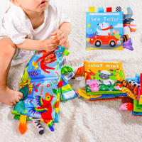 Libro De Tela Para Bebés Juguete De Desarrollo Temprano Montessori Actividad Sensorial Blanco Y Negro Para Niños De 0 a 12 Meses Regalos Para Bebés - details 16