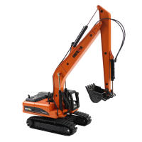 Modelo De Camión Excavadora De Brazo Largo HUINA 7122 1/50 Aleación Metal Vehículo De Construcción Juguete Para Niños Regalos Sin Batería - details 5