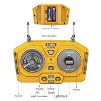 Bulldozer RC, juguete de construcción con control remoto de 9 canales, escala 1:20, totalmente funcional, con luces y efectos de sonido, ideal como regalo de cumpleaños para niños. - details 3