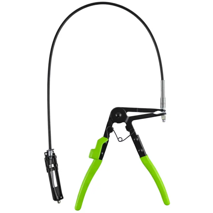 JBM 51995 ALICATE PARA ABRAZADERAS Con cable de 630mm. Apertura de 47mm. Conveniente para las áreas de trabajo de difícil acceso y larga distancia. - 1