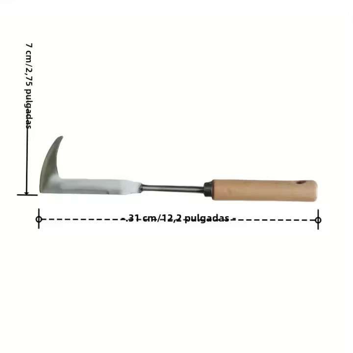 Máquina Manual De Limpieza De Caminos Y Malezas De Acero De Carbono Resistente Herramienta De Jardín Para Eliminar Malas Hierbas - 1