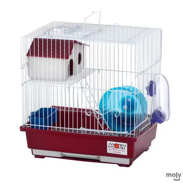 JAULA HAMSTER N.2 30 X 23 X 31 CM. - 1