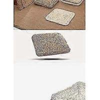 Cojín de suelo cuadrado tatami natural, cojín de futón, cojín de Silla, cojín de asiento Gruesto, cojín de paja Tejida - details 3