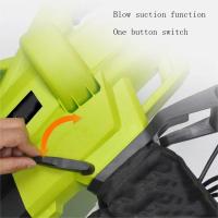 Limpiador de soplado eléctrico 3 en 1, máquina de recolección de polvo y soplado de hojas de jardín, 3000W, novedad - details 4