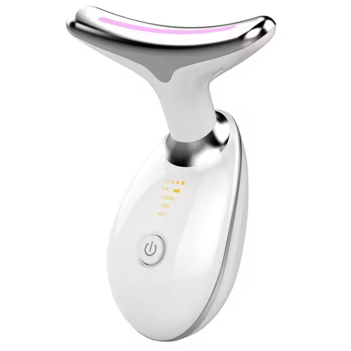 Dispositivo De Belleza Para Cuello Y Rostro Personal Portátil Lifting Facial Masajeador Máquina De Cuidado De La Piel USB Rejuvenecimiento Antiarrugas Tensión Del Cuello - 1