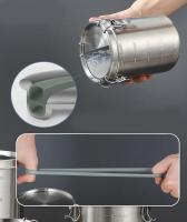 Tanque De Almacenamiento De Acero Inoxidable Con Escala Tanque Sellado Para Alimentos Gran Capacidad Para Cereal Té Café - details 1