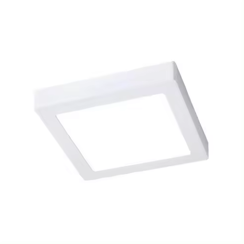 CRISTAL RECORD - Downlight LED Superficie Cuadrado Blanco 12W - Iluminación Regulable - Incluye Driver - 1