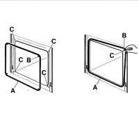 Banner - Junta Puerta Horno electrico Teka 410x290mm