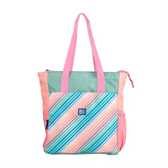 OXFORD BOLSO TOTE BAG CONVERTIBLE COLOR BLOCK COLOR BLOCK 34x31x2 Cms. - 1