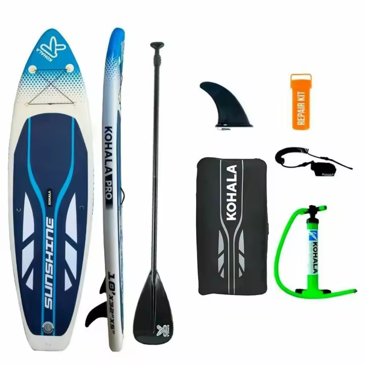 Tabla de Paddle Surf Hinchable con Accesorios  Kohala Sunshine Blanco (305 x 81 x 12 cm) - 1