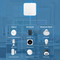 Hub De Gateway Inteligente Tuya Bluetooth ZigBee Para Casa Inteligente Puente BT Compatible Con Alexa Google Y APP Smart Life - details 2