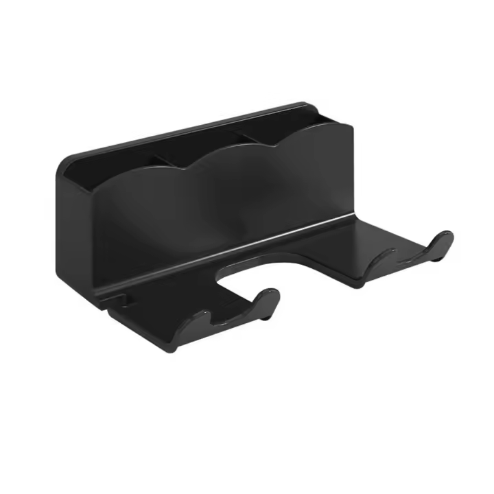 Soporte De Secador De Pelo De Pared Organizador De Almacenamiento Para Lámpara De Pelo Y Rectificador Estante De Baño - 1